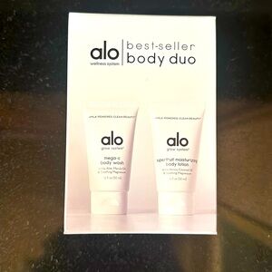 NWT🩷ALO WELLNESS SYSTEM BODY-DUO MEGA-C BODY WASH & SUPERFRUIT BODY LOTION